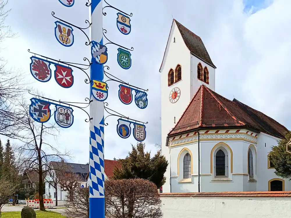 Maibaum im Würmtal