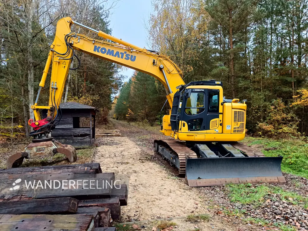 202410290-34 - Abbau der Bahnstrecke zwischen Lychen und Templin, Uckermark, Brandenburg, Deutschland