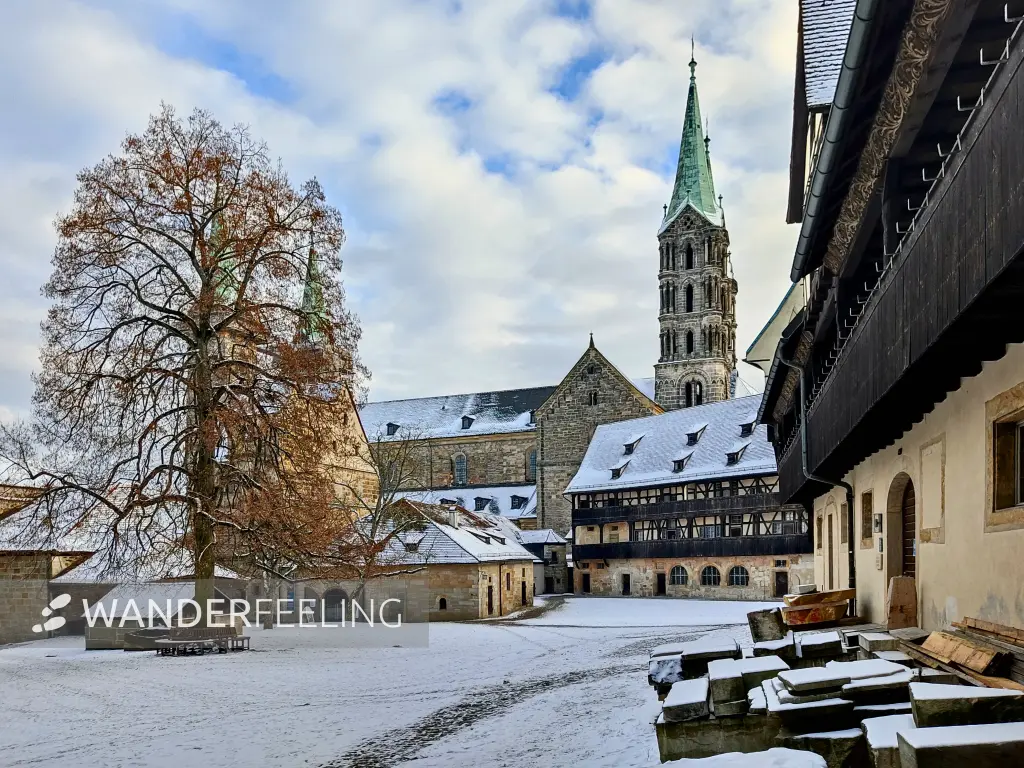 202212160-24 - Alte Hofhaltung am Dom in Bamberg, Franken, Bayern, Deutschland