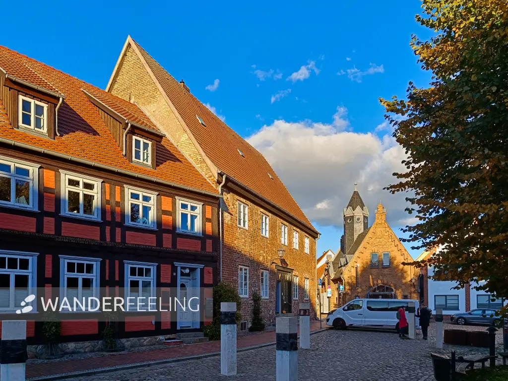 202510180-33 - Alter Markt in Waren, Mecklenburgische Seenplatte, Mecklenburg-Vorpommern, Deutschland