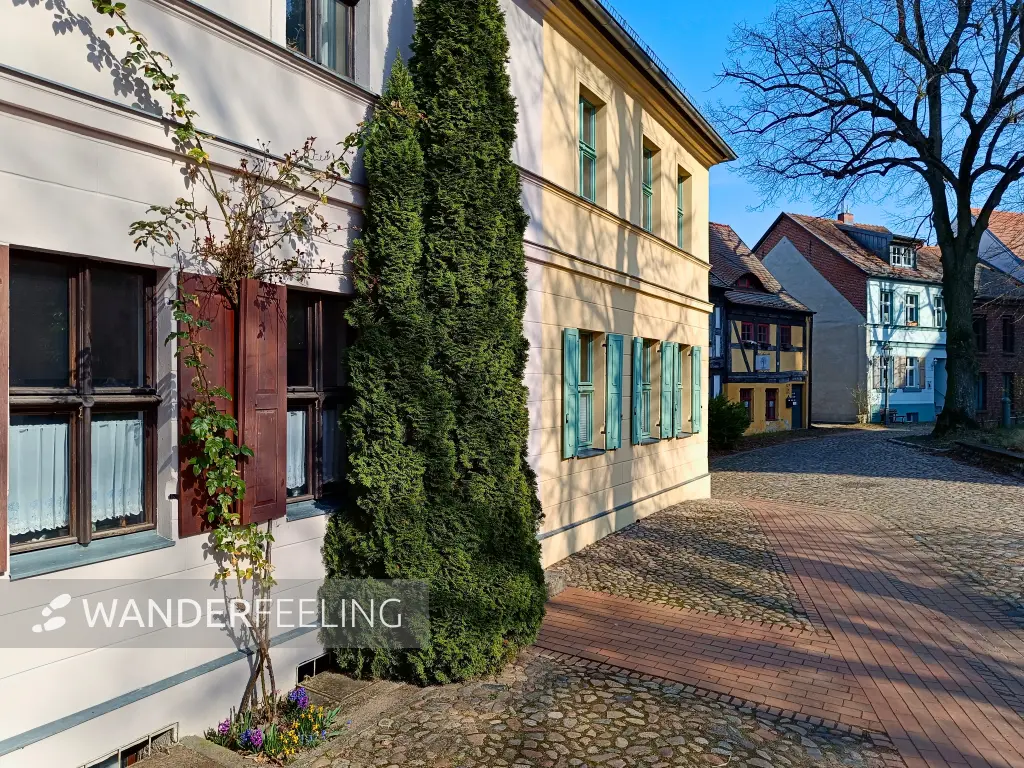 202603230-16 - Altstadthäuser in Rathenow, Havelland, Brandenburg, Deutschland