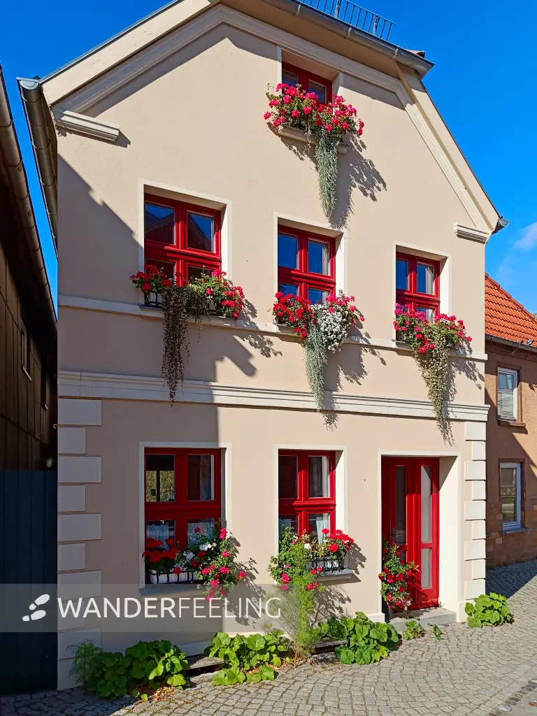 202509300-10 - Altstadthaus in der Inselstadt Malchow, Mecklenburgische Seenplatte, Mecklenburg-Vorpommern, Deutschland