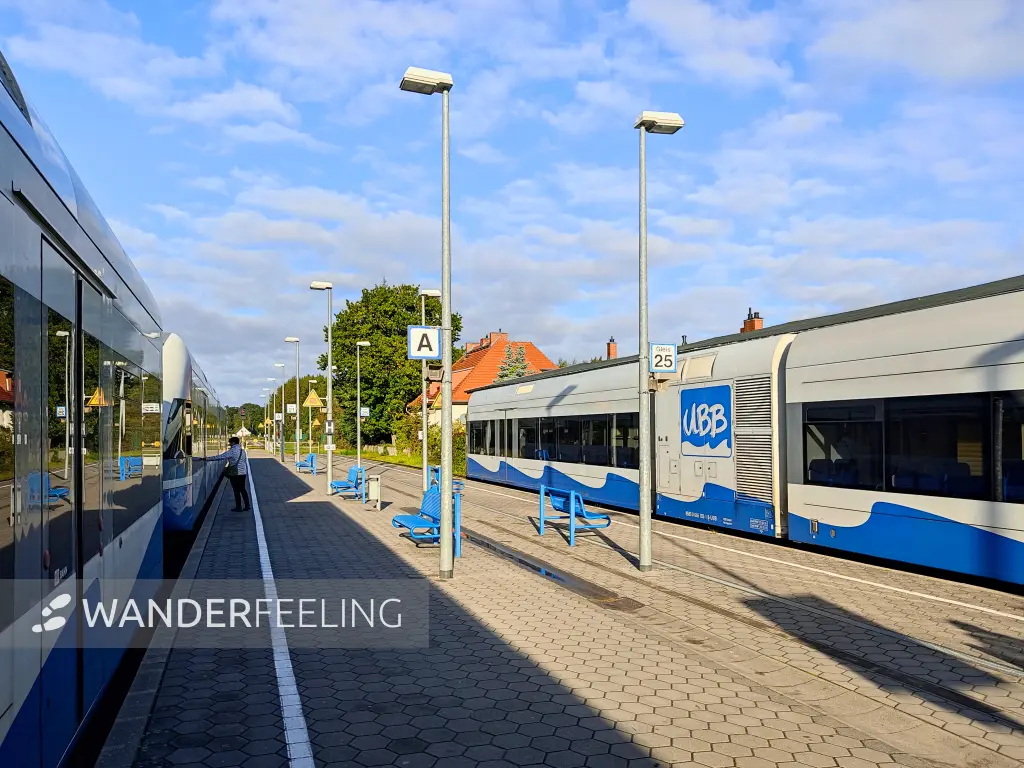 202310170-01 - Bahnhof in Zinnowitz, Usedom, Mecklenburg-Vorpommern, Deutschland