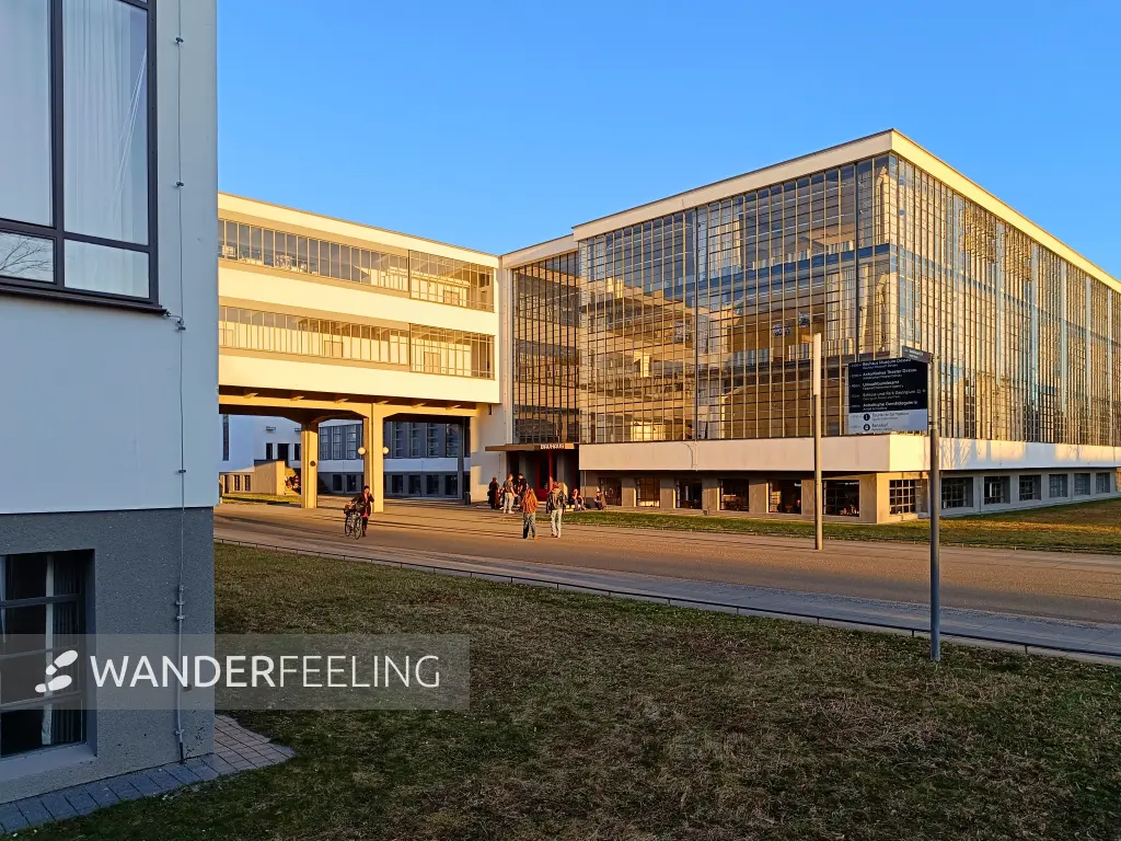 202603030-31 - Bauhaus in Dessau, Anhalt-Dessau-Wittenberg, Sachsen-Anhalt, Deutschland