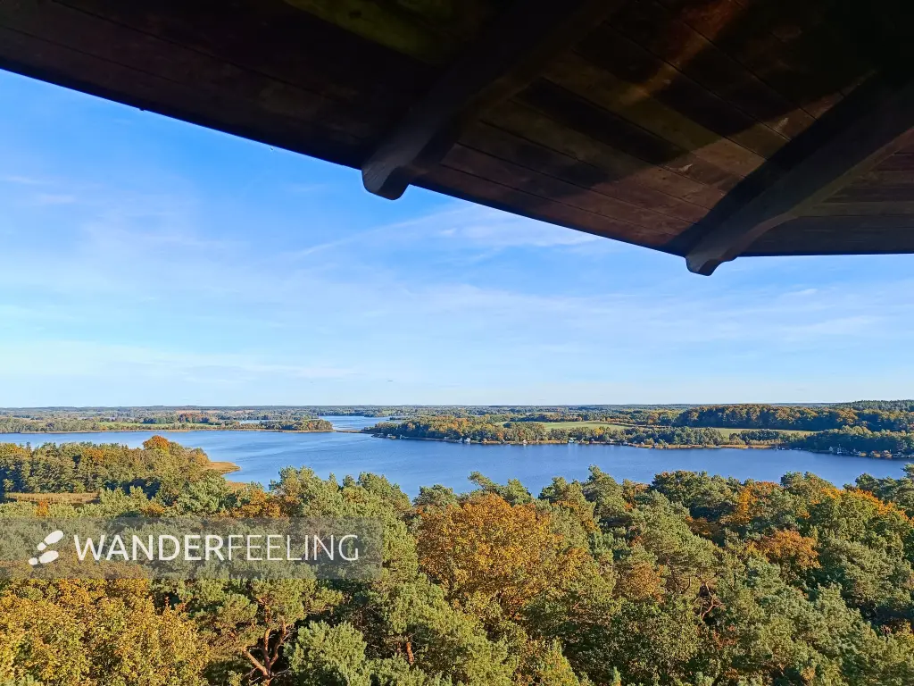 202510130-34 - Blick vom Jörnbergturm bei Krakow am See, Mecklenburgische Seenplatte, Mecklenburg-Vorpommern, Deutschland