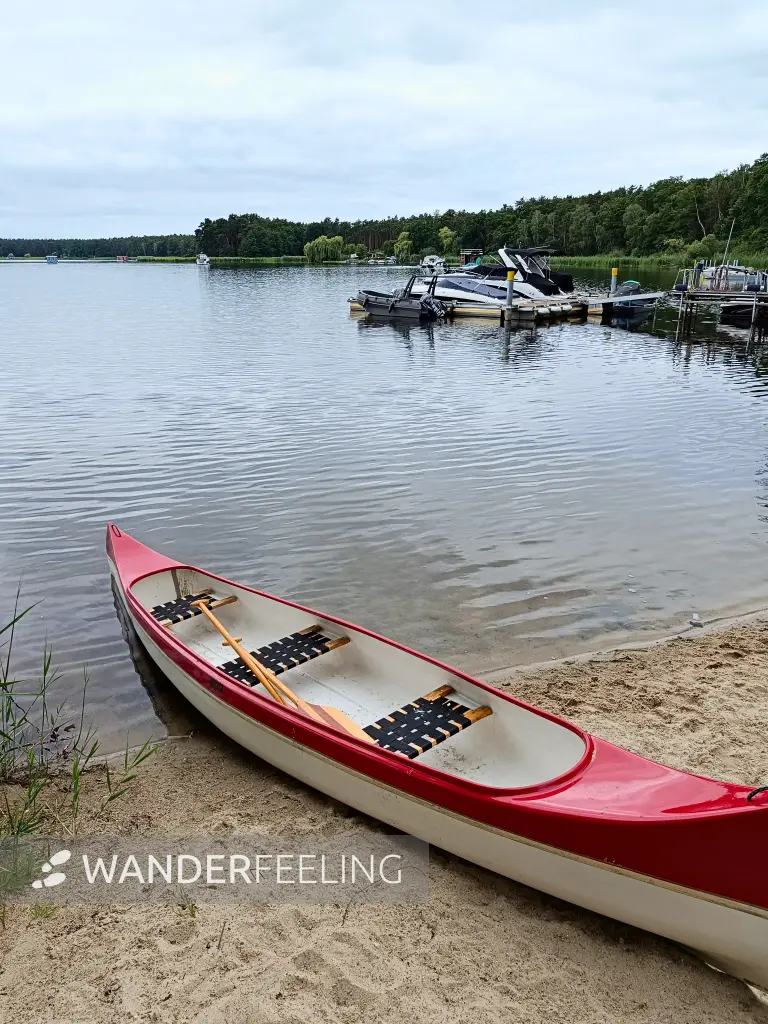 202507260-13 - Boot an der Havel zwischen Pritzerbe und Plaue, Havelland, Brandenburg, Deutschland
