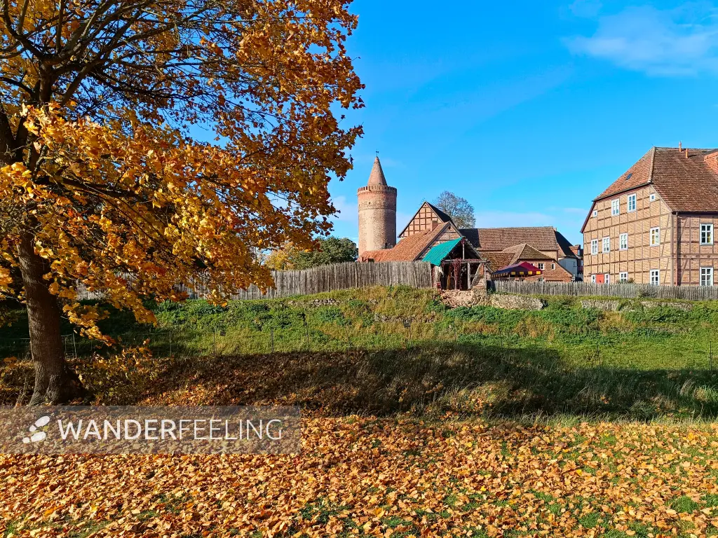 202510210-01 - Burg Stargard, Mecklenburgische Seenplatte, Mecklenburg-Vorpommern, Deutschland