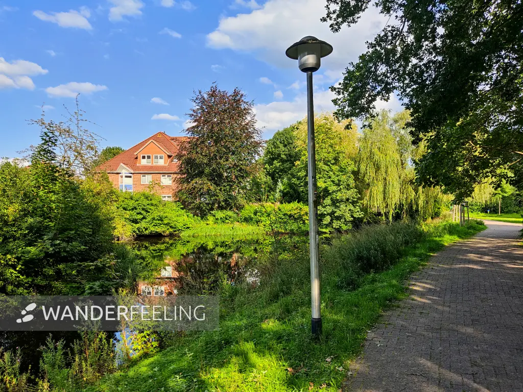 202308201-03 - Buxtehuder Stadtgraben in Buxtehude, Niedersachsen, Deutschland