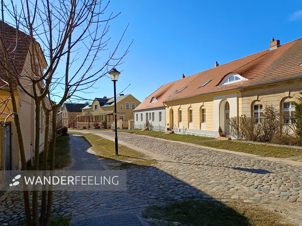 202603020-08 - Dorfhäuser in Paretz, Havelland, Brandenburg, Deutschland