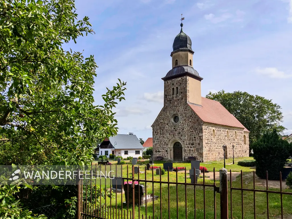 202308050-01 - Dorfkirche Grubo, Fläming, Brandenburg, Deutschland