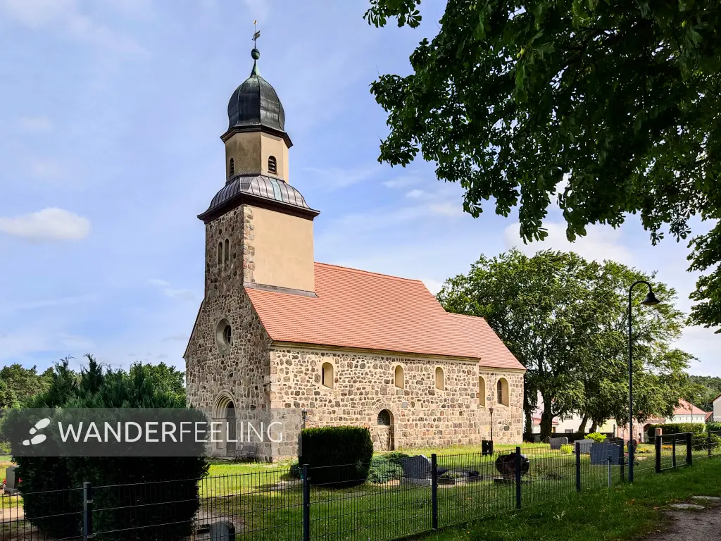 202308050-02 - Dorfkirche Grubo, Fläming, Brandenburg, Deutschland