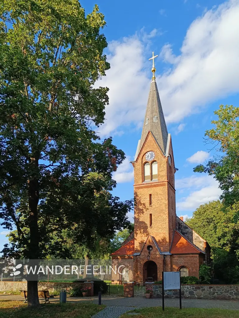 202607280-13 - Dorfkirche in Großziethen, Fläming, Brandenburg, Deutschland