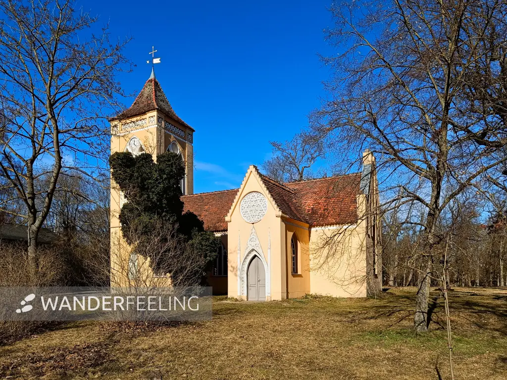 202603020-05 - Dorfkirche in Paretz, Havelland, Brandenburg, Deutschland