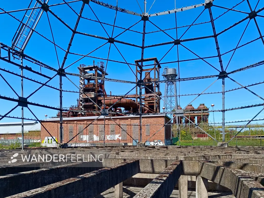 202604280-13 - Ehemaliger Hochofen Phoenix-West in Dortmund, Ruhrgebiet, Nordrhein-Westfalen, Deutschland