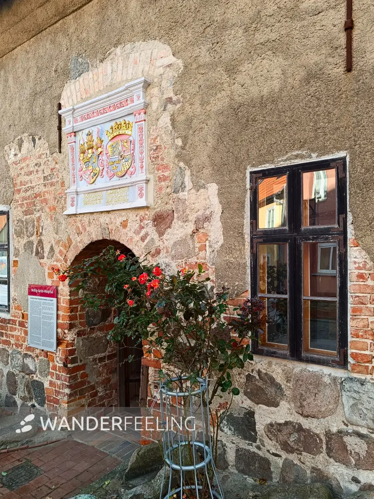 202510210-22 - Ehemaliges Heilig-Geist-Spital in Burg Stargard, Mecklenburgische Seenplatte, Mecklenburg-Vorpommern, Deutschland