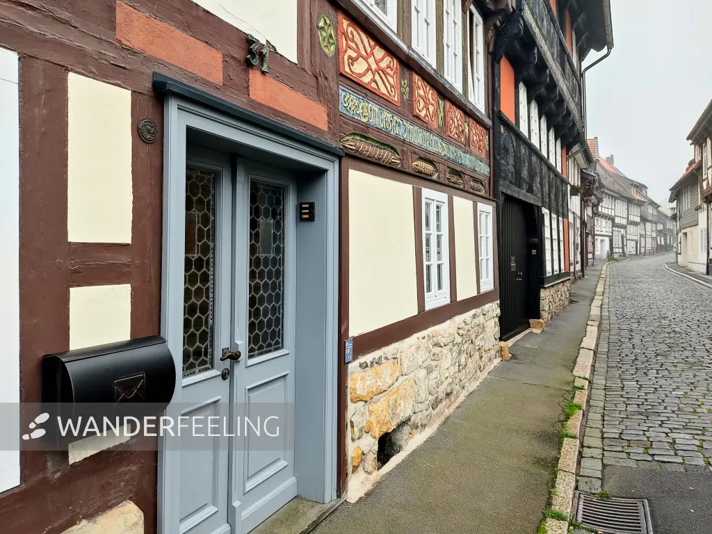 202308170-34 - Fachwerkhäuser in Goslar, Harz, Niedersachsen, Deutschland