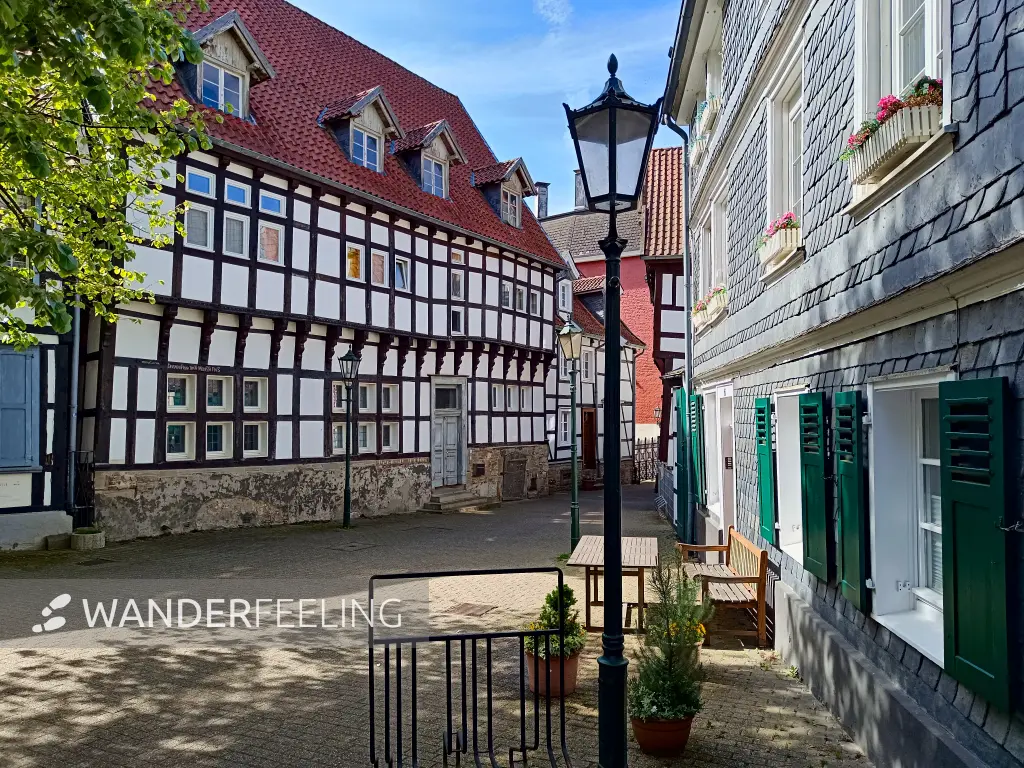 202604260-04 - Fachwerkhäuser in Hattingen, Ruhrgebiet, Nordrhein-Westfalen, Deutschland