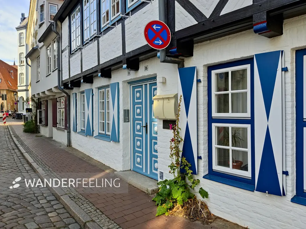 202309210-26 - Fachwerkhäuser in Lübeck, Lübecker Bucht, Schleswig-Holstein, Deutschland