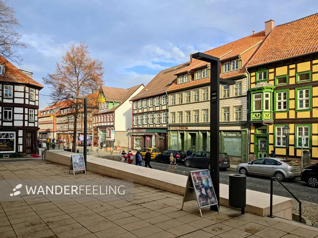 202312180-07 - Fachwerkhäuser in Wernigerode, Harz, Sachsen-Anhalt, Deutschland