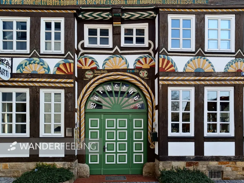 202503100-13 - Fachwerkhaus in Hameln, Weserbergland, Niedersachsen, Deutschland