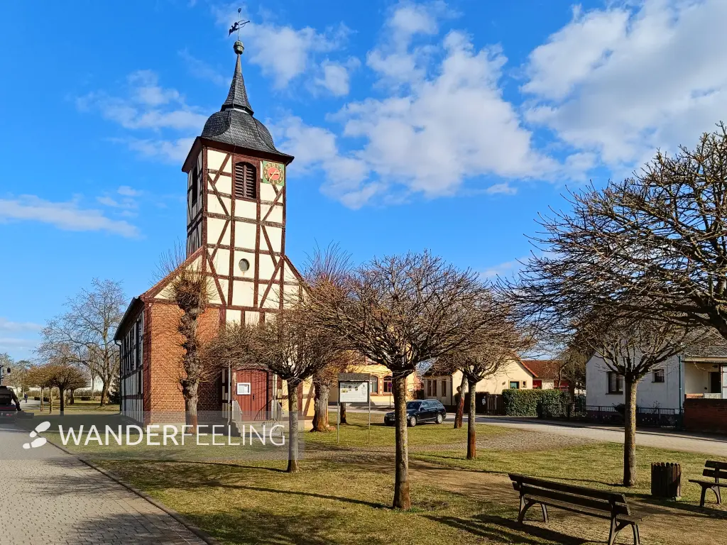 202603120-04 - Fachwerkkirche in Mützel, Elbe-Börde-Heide, Sachsen-Anhalt, Deutschland
