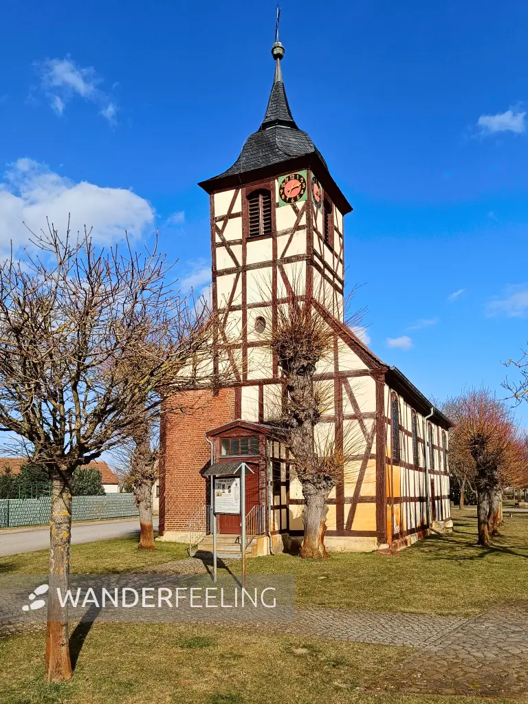 202603120-05 - Fachwerkkirche in Mützel, Elbe-Börde-Heide, Sachsen-Anhalt, Deutschland