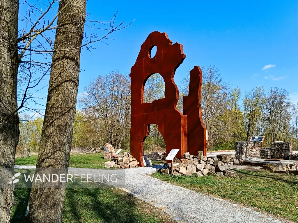 202604150-23 - Gedenkstätte Schloss Klessin in Klessin, Seenland Oder-Spree, Brandenburg, Deutschland