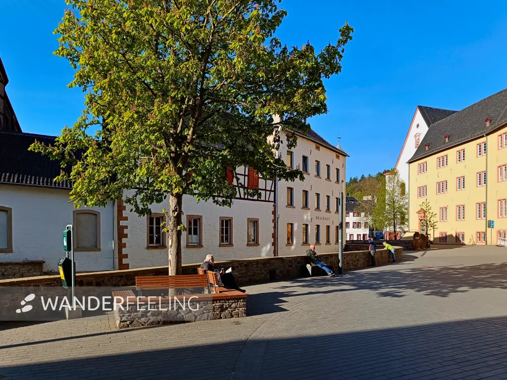 202604240-34 - Häuser an der Erft in Bad Münstereifel, Eifel, Nordrhein-Westfalen, Deutschland