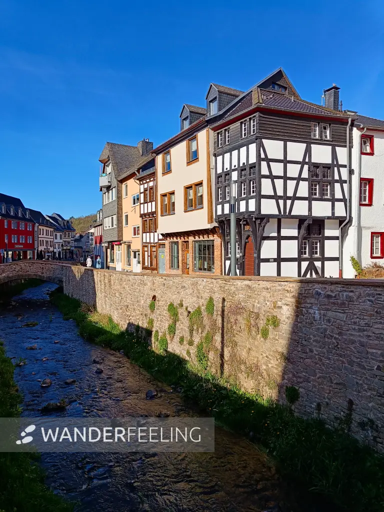 202604240-38 - Häuser an der Erft in Bad Münstereifel, Eifel, Nordrhein-Westfalen, Deutschland