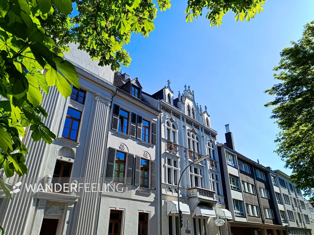 202604231-09 - Häuser im Gründerzeitviertel in Neuss, Niederrhein, Nordrhein-Westfalen, Deutschland