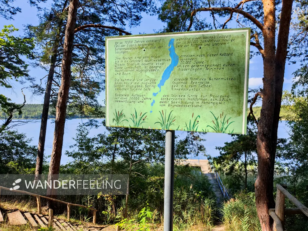 202309160-07 - Informationstafel am Großen Glubigsee bei Wendisch Rietz, Seenland Oder-Spree, Brandenburg, Deutschland