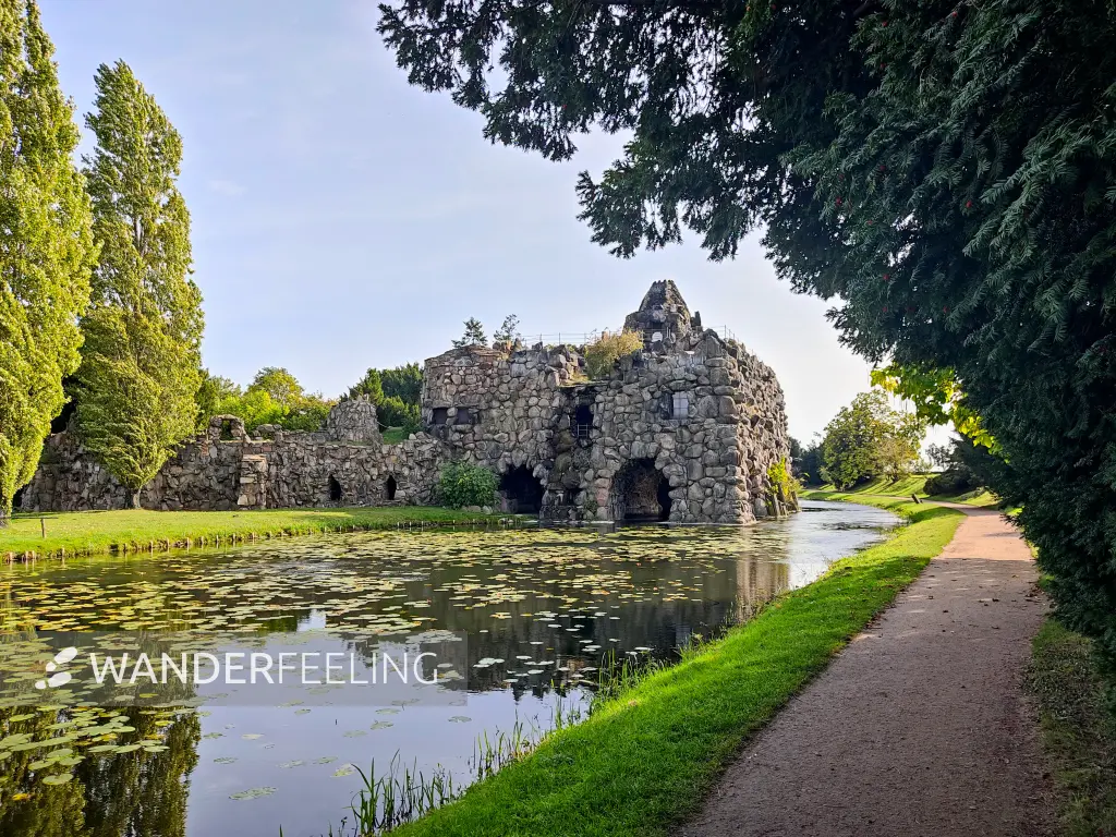 202310110-02 - Insel Stein im Wörlitzer Park bei Wörlitz, Anhalt-Dessau-Wittenberg, Sachen-Anhalt, Deutschland