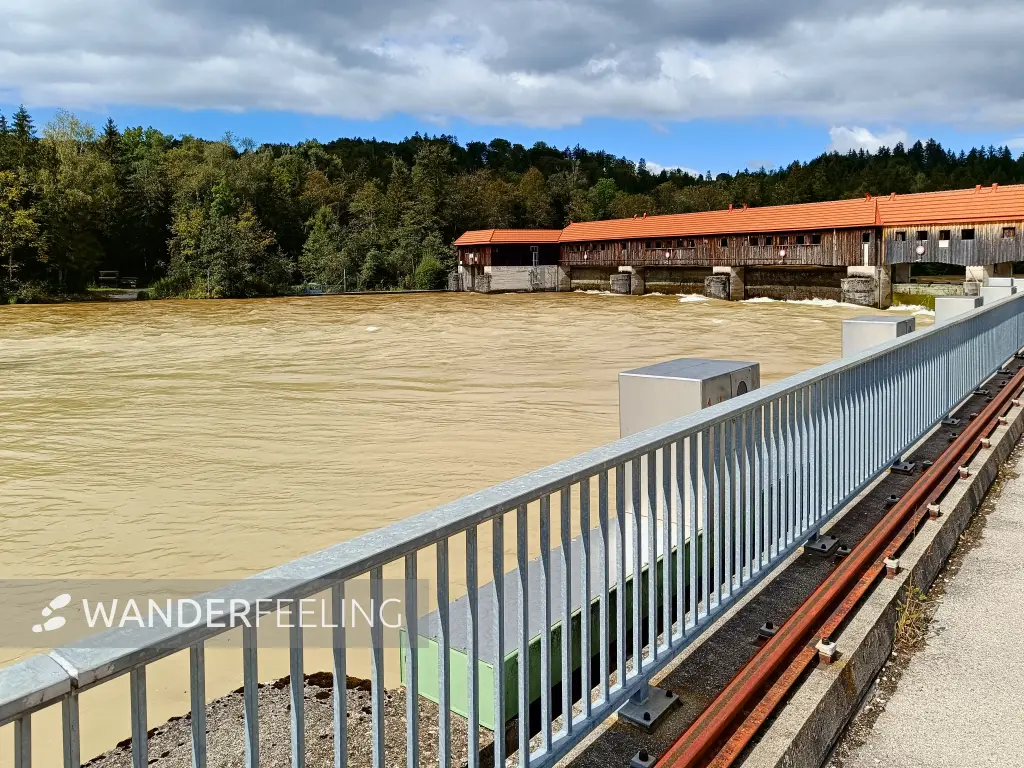 202409150-18 - Isar am Ickinger Wehr bei Icking, Oberbayern, Bayern, Deutschland