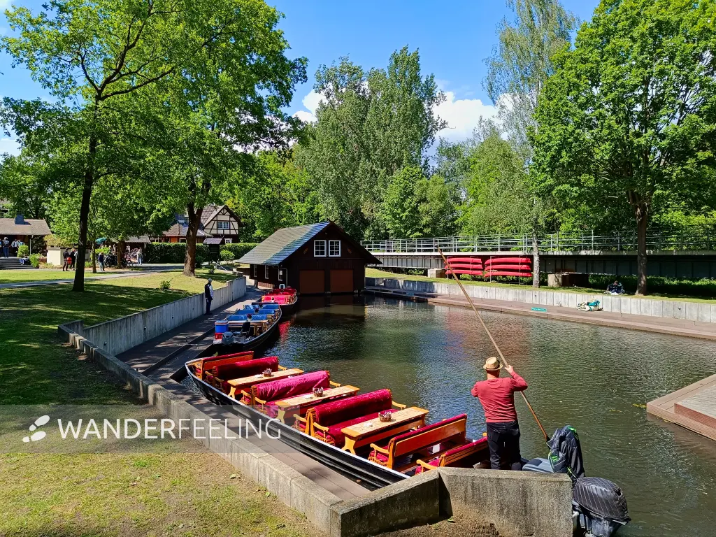 202605160-18 - Kahnhafen am Gasthaus Lehnigksberg bei Lübben, Spreewald, Brandenburg, Deutschland