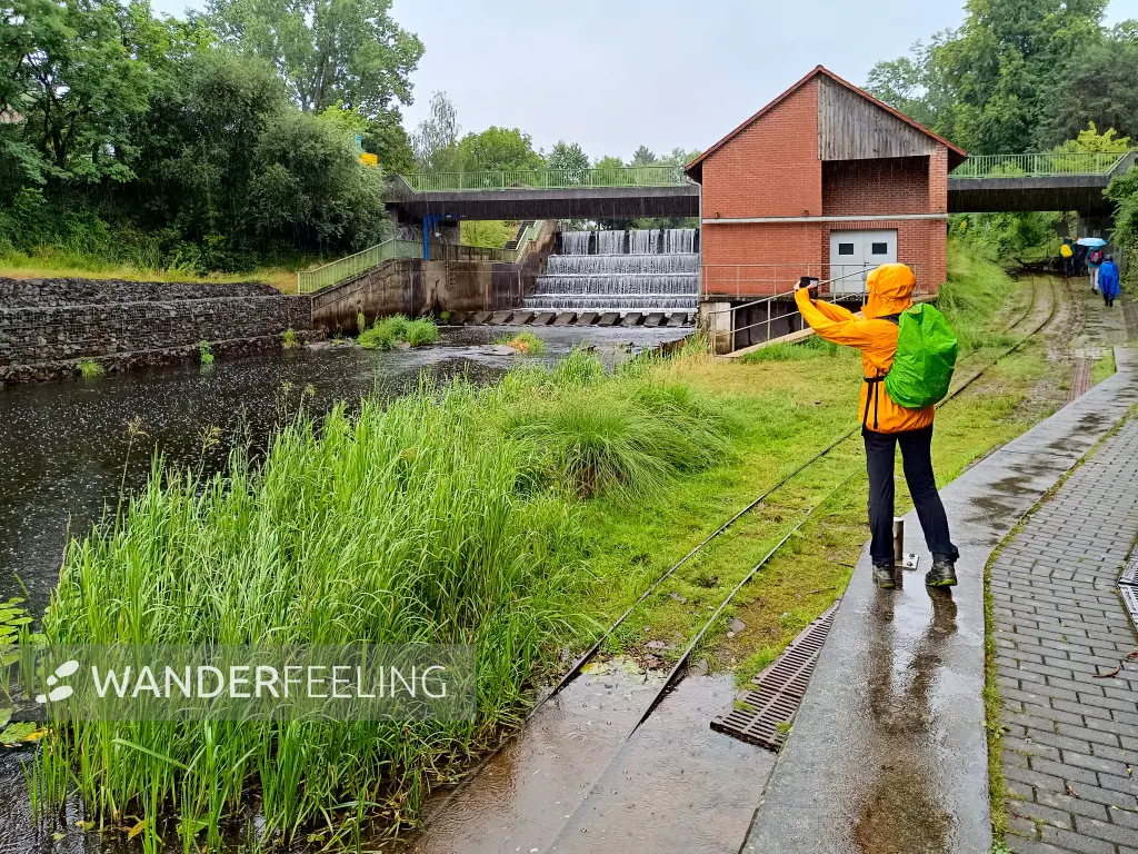 202507120-12 - Kaskadenwehr am Dahme-Umflutkanal bei Märkisch Buchholz, Dahme-Seenland, Brandenburg, Deutschland