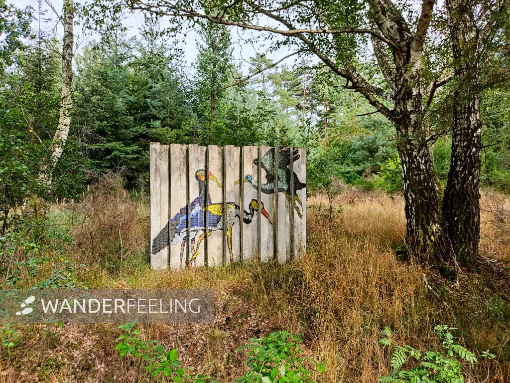 202308050-29 - Kunstwerk am Kunstwanderweg bei Borne, Fläming, Brandenburg, Deutschland
