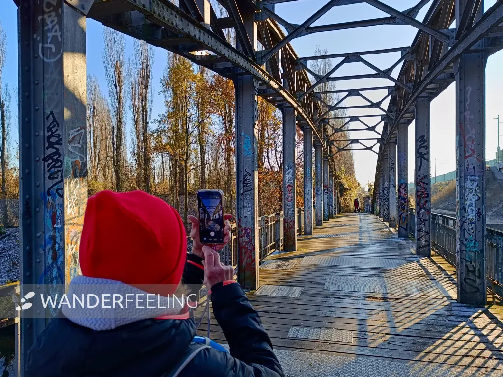 202511220-10 - Mariendorfer-Hafen-Steg am Teltowkanal in Tempelhof, Berlin, Deutschland