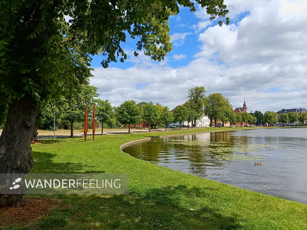 202507030-03 - Pfaffenteich in Schwerin, Mecklenburgische Seenplatte, Mecklenburg-Vorpommern, Deutschland