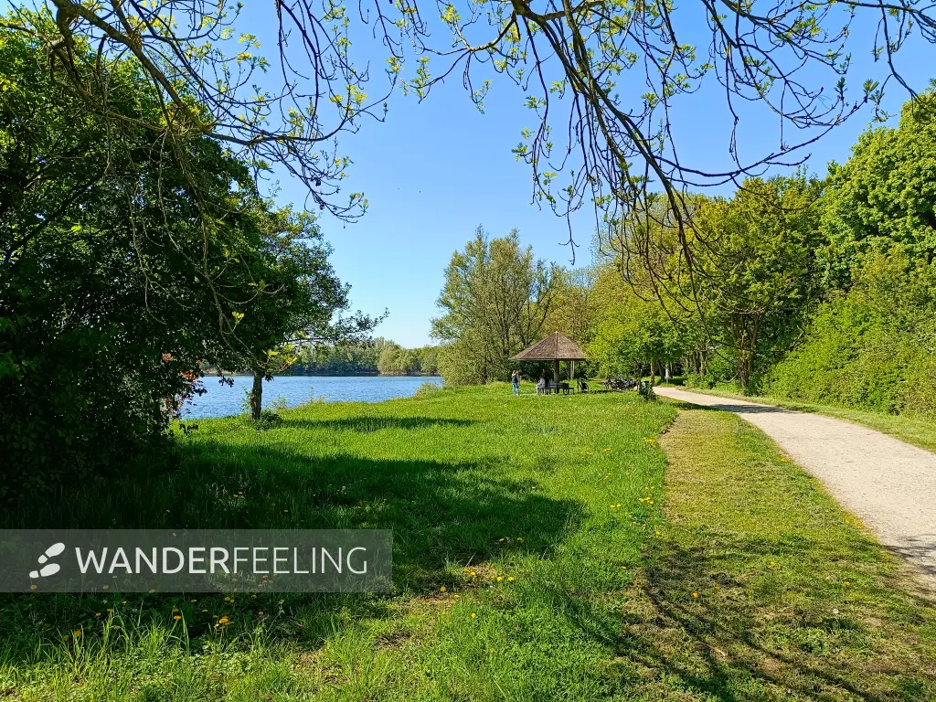 202604250-28 - Rastplatz am Nordsee bei Xanten, Niederrhein, Nordrhein-Westfalen, Deutschland