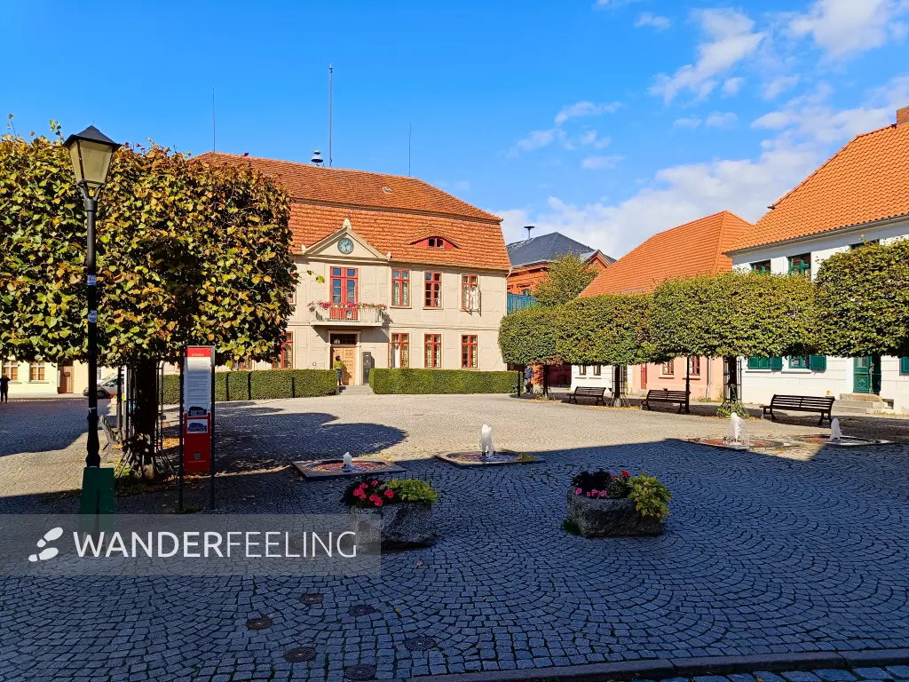 202509300-09 - Rathaus in der Inselstadt Malchow, Mecklenburgische Seenplatte, Mecklenburg-Vorpommern, Deutschland