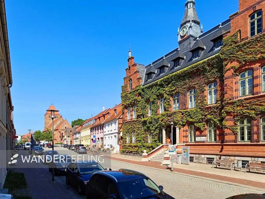 202605230-38 - Rathaus und Markt in Plau am See, Mecklenburgische Seenplatte, Mecklenburg-Vorpommern, Deutschland