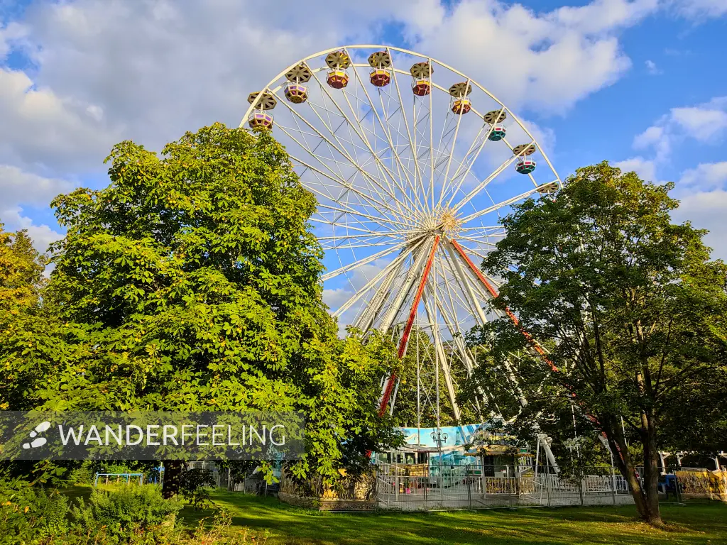 202309150-31 - Riesenrad am Senftenberger See bei Niemtsch, Lausitz, Brandenburg, Deutschland
