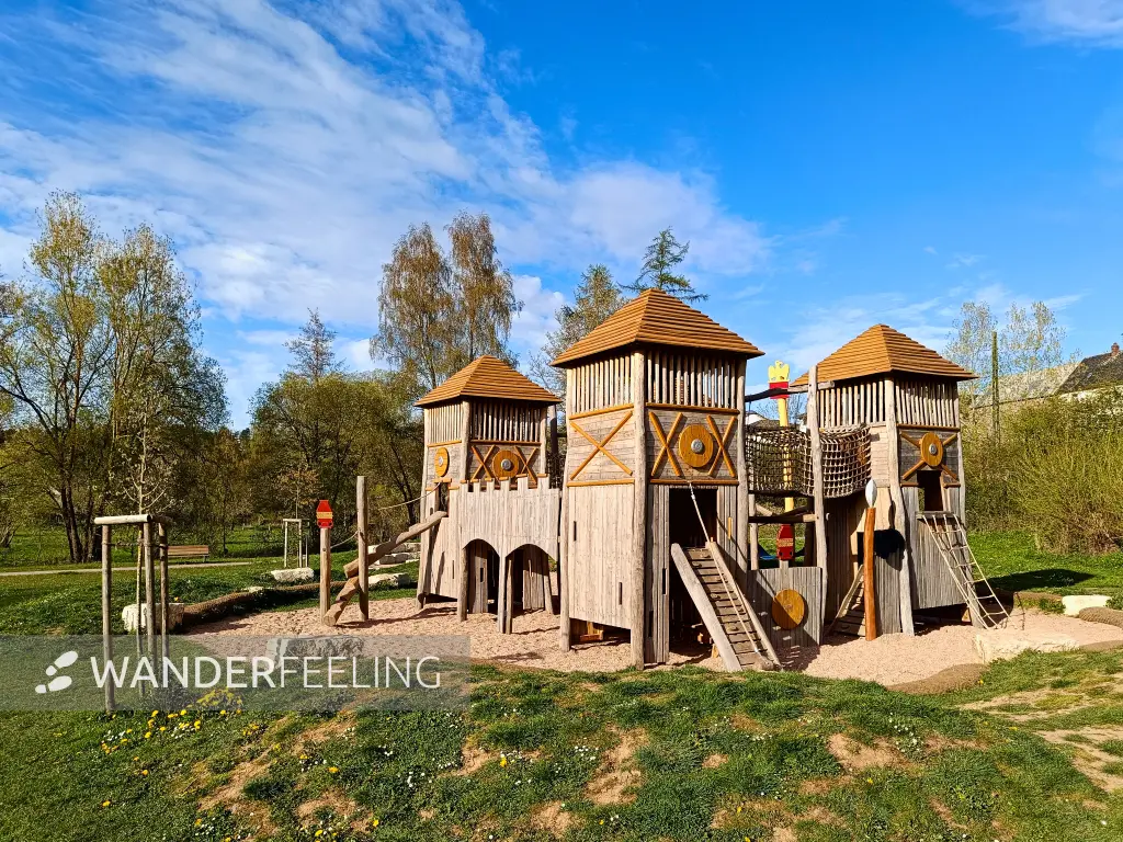 202604270-43 - Römerspielplatz in Nettersheim, Eifel, Nordrhein-Westfalen, Deutschland