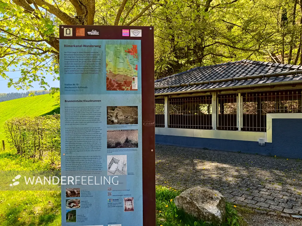 202604220-19 - Römische Brunnenstube Klausbrunnen bei Vollem, Eifel, Nordrhein-Westfalen, Deutschland