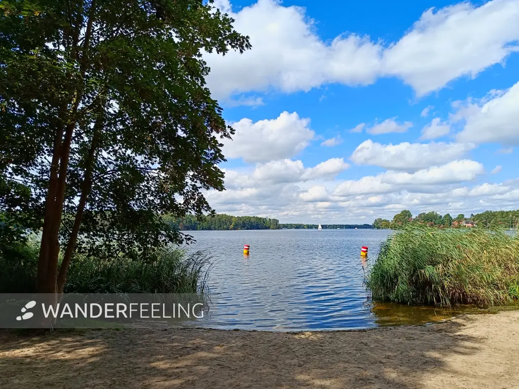 202508300-15 - Sandstrand an der Oberhavel in Heiligensee, Berlin, Deutschland