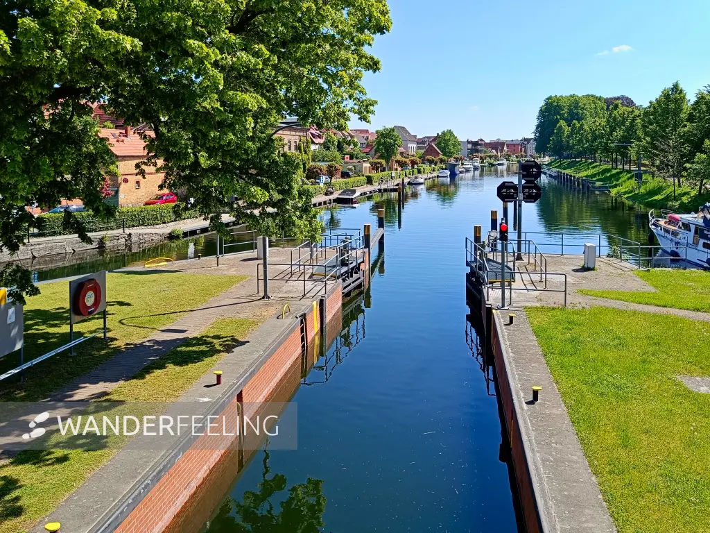 202605230-05 - Schleuse an der Müritz-Elde-Wasserstraße in Plau am See, Mecklenburgische Seenplatte, Mecklenburg-Vorpommern, Deutschland
