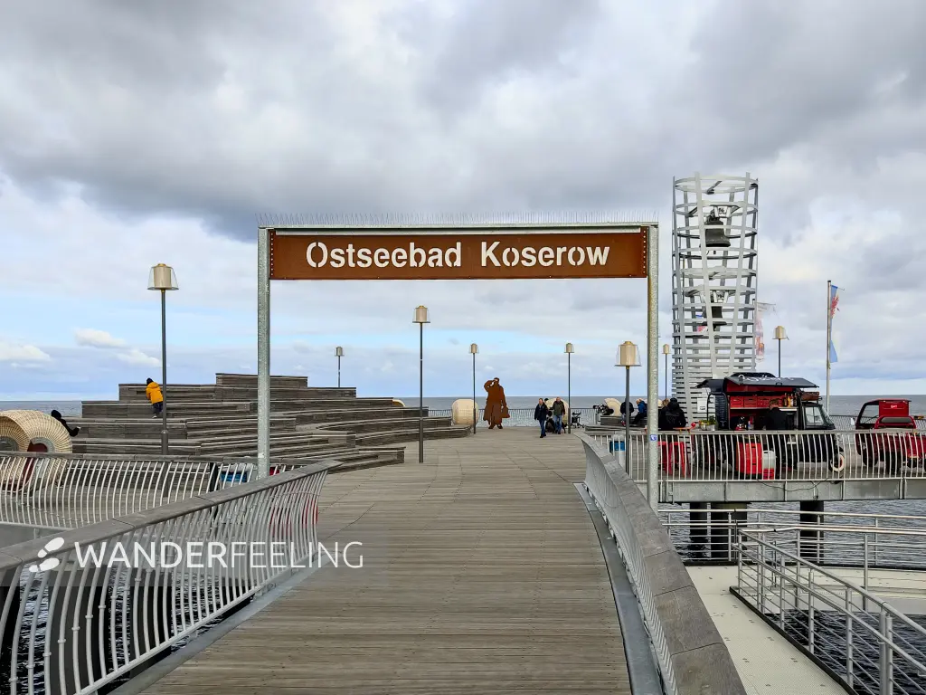 202310170-41 - Seebrücke in Koserow, Usedom, Mecklenburg-Vorpommern, Deutschland