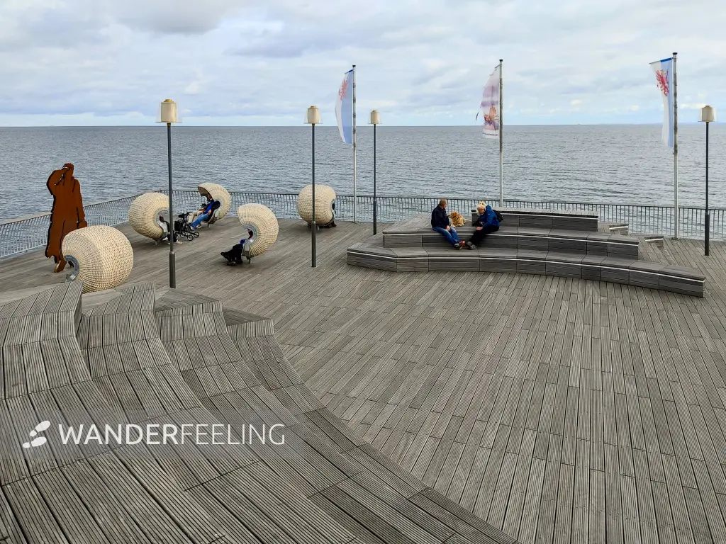 202310170-42 - Seebrücke in Koserow, Usedom, Mecklenburg-Vorpommern, Deutschland