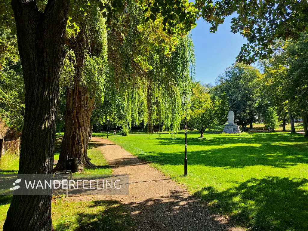 202309040-02 - Stadtpark in Lindow, Ruppiner Seenland, Brandenburg, Deutschland