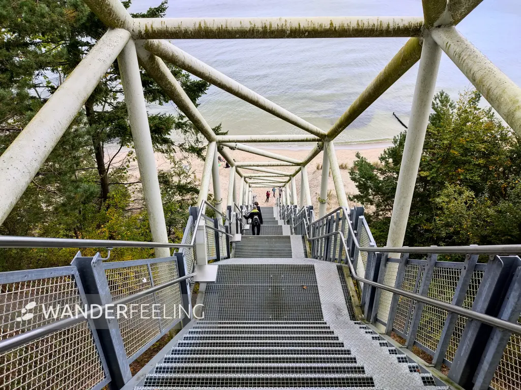 202310170-53 - Strandabstieg bei Koserow, Usedom, Mecklenburg-Vorpommern, Deutschland